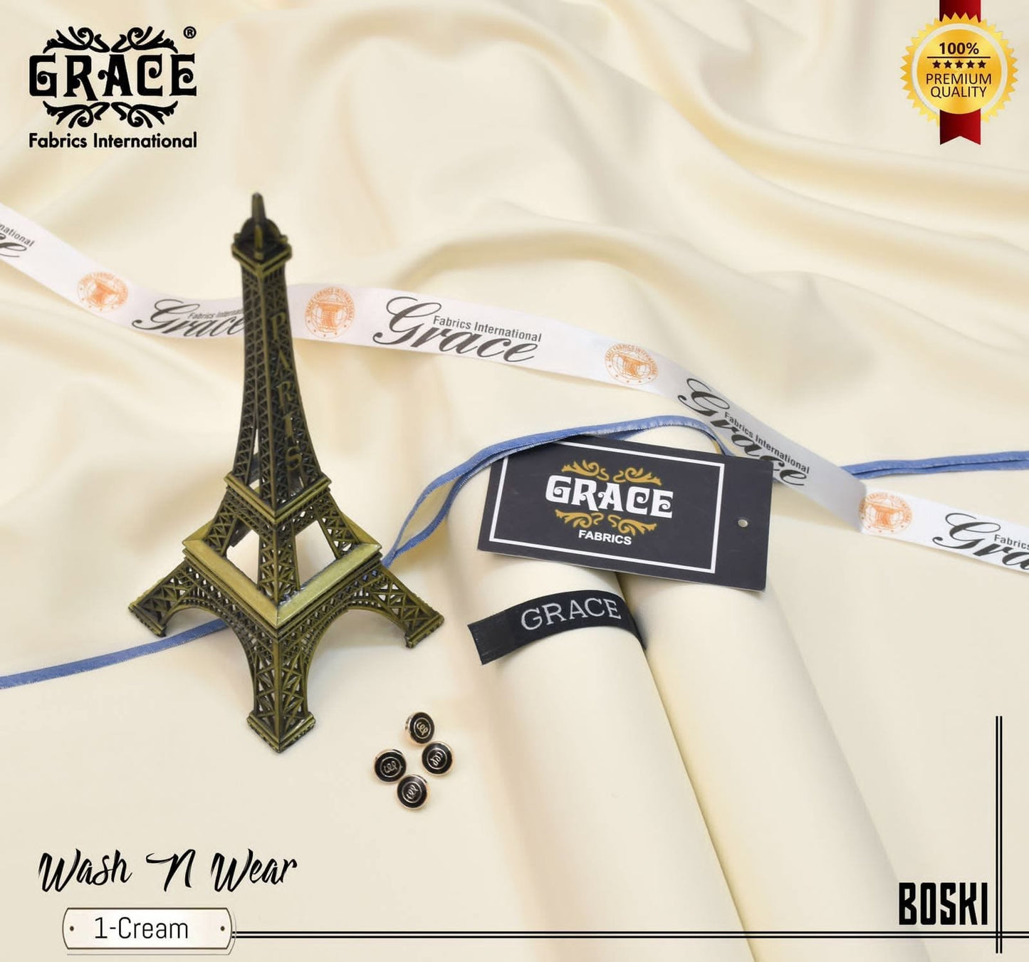 Grace Premium Boski Wash&Wear Unstitched
