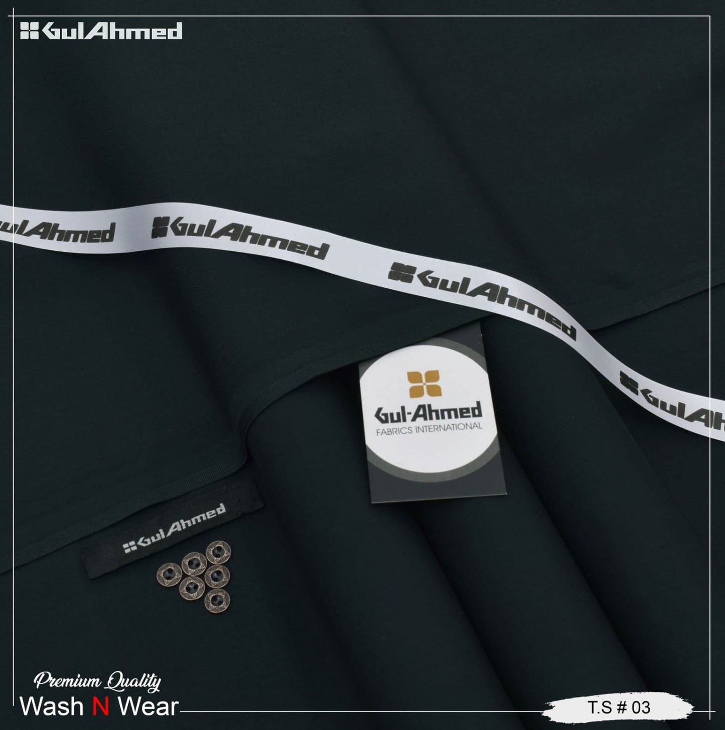 Gul Ahmed Boski Wash&Wear Unstitched