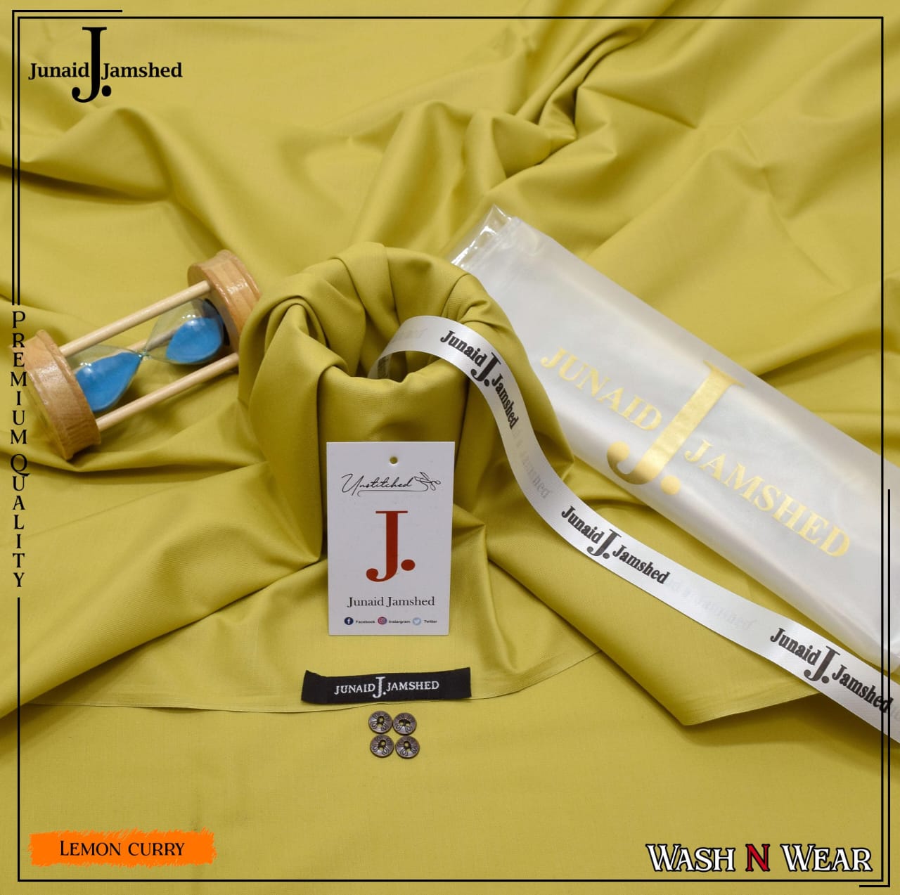 J. By Junaid Jamshed Boski Wash&Wear Unstitched Vol 16