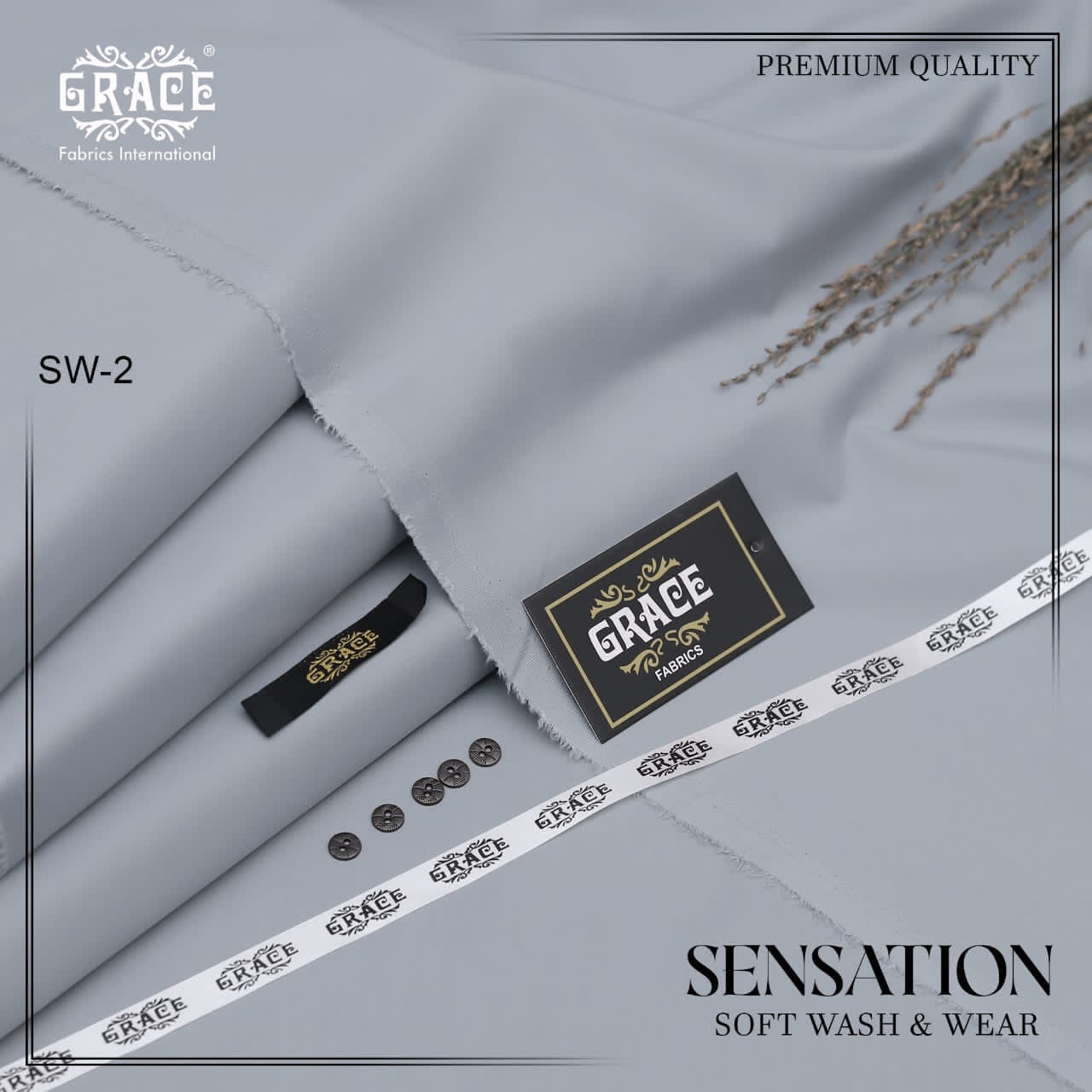 Grace Premium Boski Wash&Wear Unstitched
